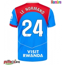 Camiseta Atletico Madrid Robin Le Normand #24 Tercera Equipación 2025-26 manga corta
